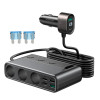 Billaddare USB-A 5 x USB + USB-C + 3 ciguttag 154W JR-CL06