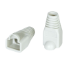 Brytskydd RJ45 Nätverkskabel Vit
