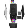 Chassi - DeepCool CC360 A-RGB mATX mITX 