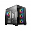 Chassi - DeepCool CG530 4F med 4 Fläktar, Svart
