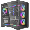 Chassi - SAMA V52 ARGB ATX Miditower Svart