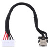DC Power Jack Strömkontakt för Asus TUF Gaming FX504 FX504GD FX504GE FX504GM DDBKLGAD000 14026-00010300. Kabel laddningsport 1417-00DD000 laddningsadapter
