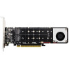 M.2 SSD adapter PCI-E X16 - M.2 NVMe x 4st RAID