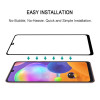 Skärmskydd - Samsung Galaxy A31 Heltäckande Glas Glasskydd Samsung A31