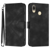 Fodral Huawei P20 lite - Konstläder Svart 102202