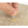 Bokstäver till Engelskt Tangentbord Transparent