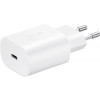 Samsung Original Laddare USB-C 25W utan kabel vit EP-TA800NWEGEU