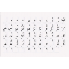 Keyboard stickers Fari Persian
