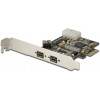 Firewirekort PCI-Express FW800 1394b 9-pin 3-port Digitus DS-30203-2