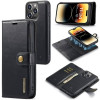 Fodral iPhone 14 PRO - DG MING Plånbok 2i1 Svart 101522