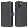 Fodral iPhone 15 - 9 kortplatser svart 101947