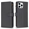 Fodral iPhone 15 PRO - 9 kortplatser svart 101945
