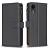 Fodral iPhone 11 / XR - 9 kortplatser svart 101942