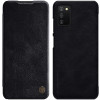 Fodral Samsung Galaxy A03s Svart Läder Nillkin