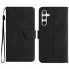 Fodral Samsung Galaxy S24 - Konstläder Svart 102399