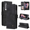 Fodral Samsung Galaxy Z FOLD 3 5G Läderaktig Svart 101736