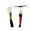 fläktadapter 3-pin med resistor