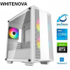 VIT GAMINGDATOR NET2WORLD WHITENOVA - STATIONÄR SPELDATOR