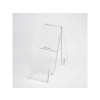 Hållare i plexiglas med plats för etikett 40x75mm
