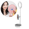 Hållare Tripod Stativ med LED Ringlampa för mobil ARM-T07