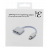 Lightning till Dual Lightning adapter