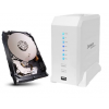 NAS Jensen eBOX 2-Disk GLAN 2xUSB + Hårddisk 2TB