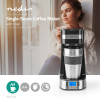 Kaffebryggare 1 kopp Rostfritt Varmhåll Timer LCD KACM310FBK