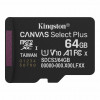microSD - 64GB Kingston 100Mb/s Gen3 SDCS3/64GBSP