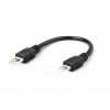 Mini USB - Mini USB kabel 5-pin B OTG hane - hane 102230