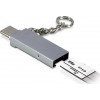Kortläsare Typ C och USB A för micro SD kort
