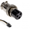Modulär PSU strömkabel 6 pin - Midi ha-ha PSU-6-Midi
