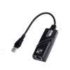 Nätverkskort USB 3.0 till RJ45 Gigabit svart 101707