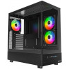 NET2WORLD ZENITH Gaming PC - Nytt chassi med RGB fläktar och härdat glas