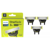 Philips OneBlade 360 QP430 Rakblad 3-pack