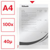 Plastfickor för papper A4 (100-pack)