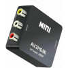 HDMI - RCA x 3 adapter 1080P, ström via USB HDMI-RCA-1.5