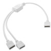 RGB LED förgreningskabel 4-pin hona 1 till 2-port 101634