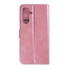 Rixus Bookcase For Samsung Galaxy S26 Plus Pink