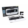 Roccat Isku FX Multicolor Gaming Keyboard Nordic White