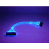 IDE kabel 2 kontakter 45cm ATA 40 pin Rund UV Blå 8717306650939