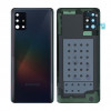 Baksida Samsung Galaxy A51 Svart med kameraglas SAMA515F382