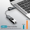 USB A till USB C micro USB OTG