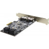 Kontrollkort PCI-E med 4 SATA RAID
