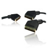 Scart splitter kabel 1 x Scart - 2 x Scart ha-ha SCART-14