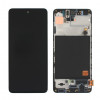 Skärm Samsung Galaxy A51 SM-A515F Svart Original GH82-21680A