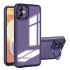Skal iPhone 11 - Osynligt stativ Lila Transparent 101892