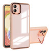 Skal iPhone 11 - Osynligt stativ Rosa Transparent