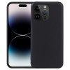 Skal iPhone 15 PRO - Silikonskal Svart 101885
