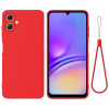 Skal Samsung Galaxy A06 4G - Liquid Silicone Röd