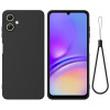 Skal Samsung Galaxy A06 4G - Liquid Silicone Svart